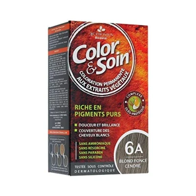 Image de Les 3 Chênes Color &amp; Soin Coloration 6A blond foncé cendré