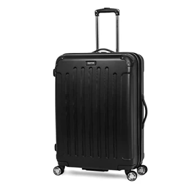 Image de Kenneth Cole Reaction Renegade_Collection, Noir, 28 inch Checked, Renegade Valise légère Rigide Extensible à 8 Roues pivotantes 71,1 cm
