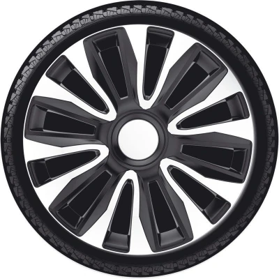 Image de AutoStyle PP 5093SB Enjoliveurs 13Pouces noir/argenté