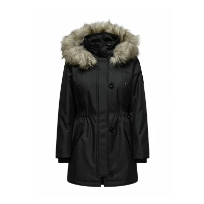 Image de ONLY Onliris CC 2023 OTW Manteau d&#039;hiver, Femme, Taille: XS, Black