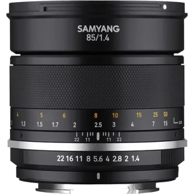Image de Samyang Modèle : Objectif Hybride MF 85mm f/1,4 MK2 pour Fuji X Neuf