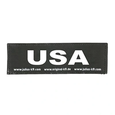 Image de Patchs interchangeables 1 Paire USA Taille : S Noir