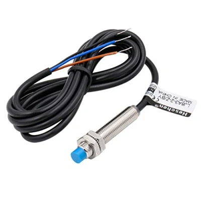 Image de Heschen M8 capteur de proximité inductif interrupteur Type non bouclier LJ8A3 2 Z/BY détecteur 2mm 10 30VDC 200mA PNP normalement ouvert (NO) 3 fils