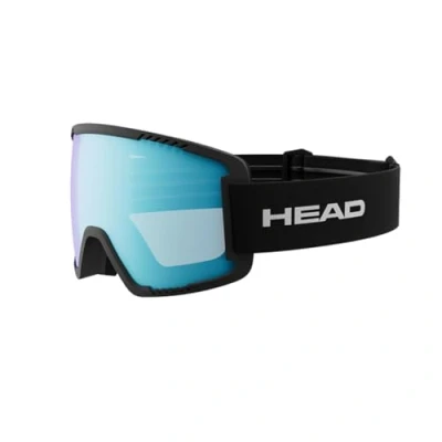 Image de HEAD Lunettes de ski et snowboard Contex Photo unisexes, bleu/noir, taille S