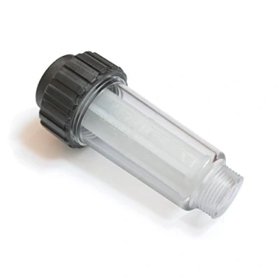 Image de MI:KA:FI Filtre à eau pour nettoyeur haute pression, pompe de jardin, irrigation camping car Raccord 3/4&quot; Compatible avec Kärcher 4.730 059.0 (1 filtre, sans adaptateur)