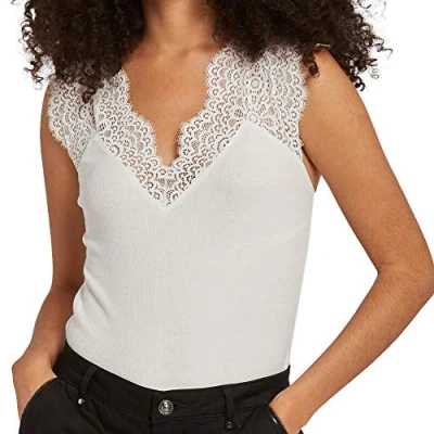 Image de Morgan 202DENA N Tshirt imprimé offwhite, Femme, Taille: Small, Off white