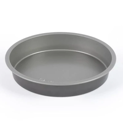 Image de Salter Essentials 21 cm Moule Ronde Antiadhésif à Gâteau, Passe au Lave Vaisselle, Facile Nettoyer, Fabriqué Royaume Uni, Acier Carbone Durable, Quiche Léger, Sans PFOA, BW13662
