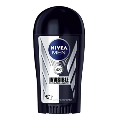 Image de Nivea Men Black White Stick sans alcool 40 ml