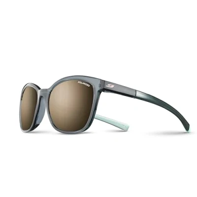 Image de Julbo Spark Lunettes de Soleil, Gris Translucide Brillant/Mint, Taille Unique Femme