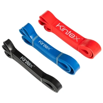 Image de Kintex Resistance Band, bande d&#039;exercice, resistante, différentes épaisseurs, Expander, fitness, endurance, musculation, workout