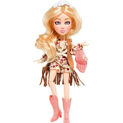 Image de BANDAI YL30262 SnapStar Mannequin 23 cm Aspen Poupée personnalisée avec Perruque et Application Gratuite pour créer Partager Votre Propre Style
