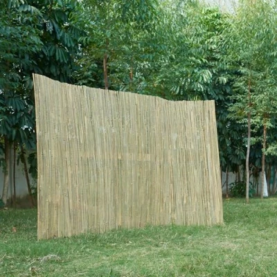 Image de casa.pro Canisse en Bambou Brise Vue Naturel pour Jardin Terrasse Balcon Protection Vent Soleil Clôture Décorative Séparation Résistant Facile à Installer 180 x 300 cm