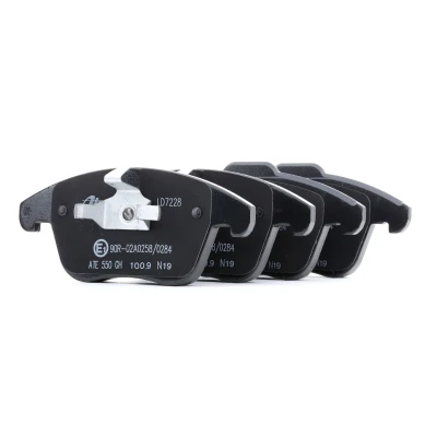Image de ATE Ceramic 13.0470 7228.2 Jeu de plaquettes frein non préparé pour indicateur d&#039;usure, contact signal d&#039;usure exclu VOLVO: S80 II