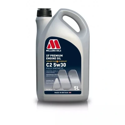 Image de Millers Oils Xf Premium C2 5W 30 5I Huile moteur 6229 5 PEUGEOT: 208 I 3/5 portes, 206 207 CITROËN: C3 II