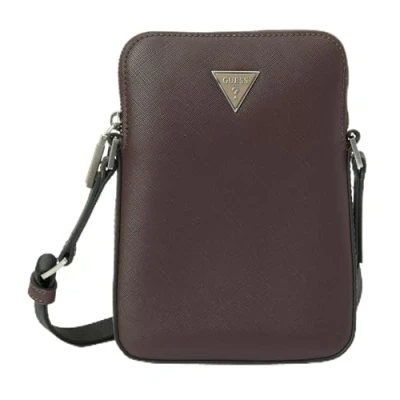 Image de GUESS CRTS SFFN ECO TP Zip, Bag Men, BOG, Taille Unique