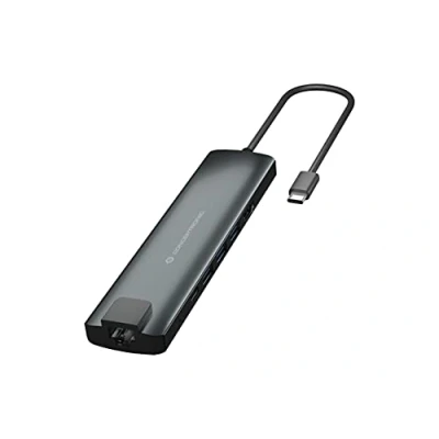 Image de Conceptronic DONN06G USB 3.2 Gen 1 (3.1 1) Type C Noir, Argent Neuf