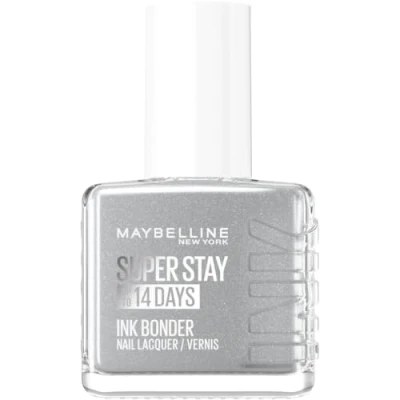 Image de Maybelline New York Vernis à Ongles Coloré Longue Tenue Couleurs Intenses et Pigmentées Renforce les Abîmés Superstay Ink Bonder Teinte : Outer Heaven 943 12 ml