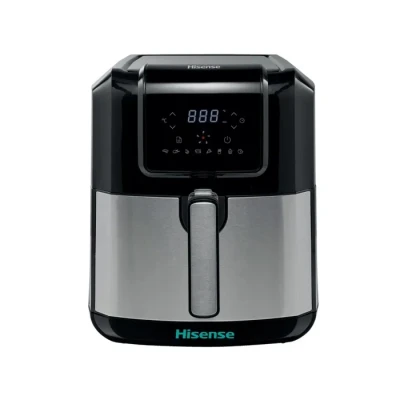 Image de Hisense H06AFBS1S3 Friteuse Unique 5 L 1700 W d&#039;air chaud Noir Neuf