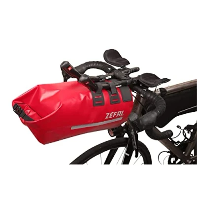Image de ZEFAL Z Adventure Aero F8 Handlebar Set, Black/Red, 12 litres
