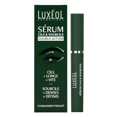 Image de LUXÉOL Sérum Cils &amp; Sourcils Double Action Des Plus Longs, Volumineux, Vite Denses, Définis Cliniquement Prouvé 10ml