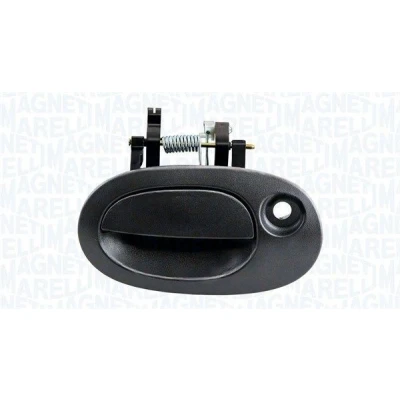 Image de MAGNETI MARELLI 350105035000 Poignée De Porte arrière sans clé noir nu/non protégé/non plastifié RENAULT: Kangoo I