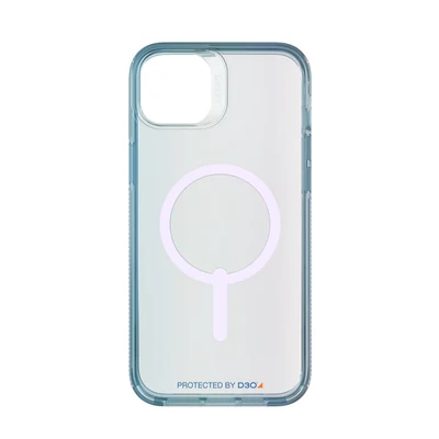 Image de Gear4 ZAGG Milan Snap D30 Coque de Protection Compatible avec iPhone 14 Plus, Fine, résistante aux Chocs, Chargement sans Fil (Aurora Ombre)