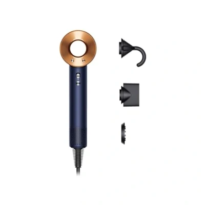 Image de DYSON Sèche Cheveux Supersonic™ raides à ondulés Bleu de prusse cuivré 1600 W