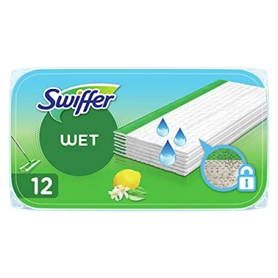 Image de Ancienne version swiffer lingettes Humides pour Sols x 12 4 Boites (48