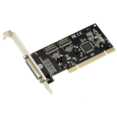 Image de KALEA INFORMATIQUE Carte contrôleur PCI vers Parallèle IEEE1284, Prise DB25. pour imprimante ou Scanner