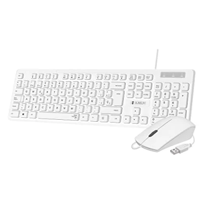Image de clavier et souris Subblim SUBKBCCSSK02 Blanc