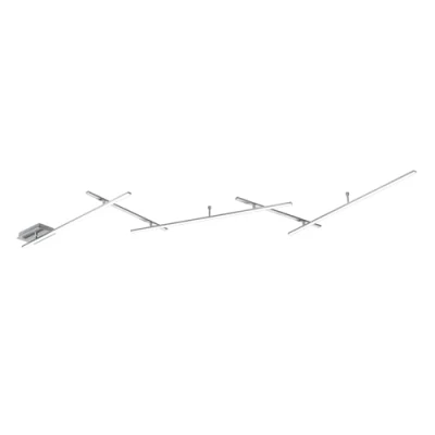 Image de Trio Leuchten 674610507 Plafonnier, Métal, 6 W, Nickel Mat