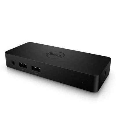 Image de Dell D3100 Station d&#039;accueil universelle USB 3.0 avec triple écran UltraHD Dual Display Noir (Reconditionné)