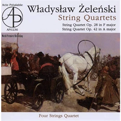 Image de CD ZELENSKI, W. Quatuors à cordes AP0236 Japon Classique Occasion