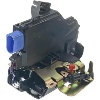 Image de Frankberg Serrure de Porte Servomoteur Avant Gauche 9 Pôles Compatible avec A3 8P1 Hatchback 2003 2005 A8 4E Limousine 2004 2007 Remplacer# 4E1837015A