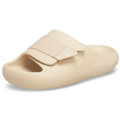 Image de Crocs Mellow LUXE Recovery Mules, Taille: 45 46, Shitake Matière synthétique