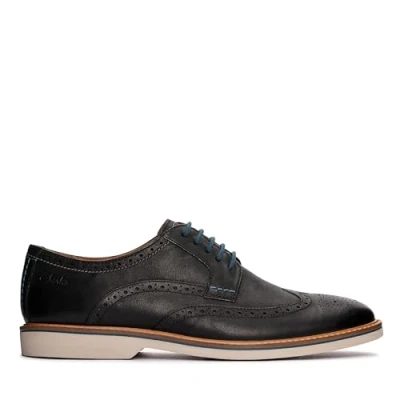 Image de Clarks Atticus Derbies, Homme, Taille: 39.5, Black Cuir