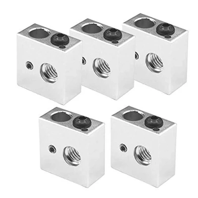 Image de Saipor Lot de 5 blocs chauffants en aluminium pour imprimante 3D MK7 MK8 Makerbot Reprap