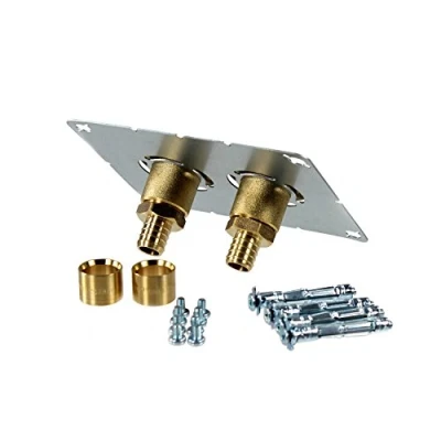 Image de Watts Raccord à Glissement Sortie de cloison ROBIFIX (EVIER / LAVABO) entraxe 60mm PER Ø16 F1/2&quot; Droit