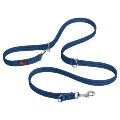Image de Laisse éducative HALTI 7 Fonctions Conçues pour Vous Aider a Éduquer et Promener Votre Chien, de Dressage Chien à Double Extrémité Chiens Chiots (Taille L, Bleu Cobalt, 2m)