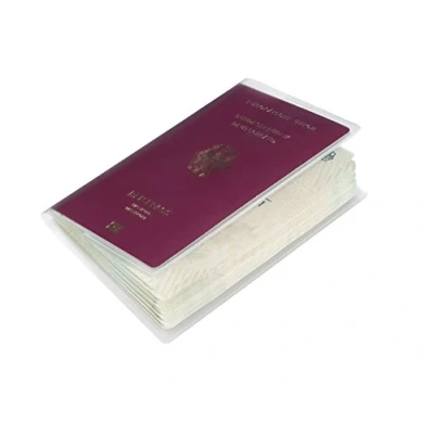 Image de Étui passeport TR 189 x 129 mm DURABLE Format double Noir Synthétique Adulte
