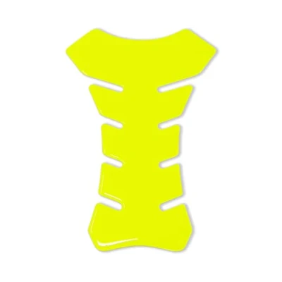 Image de 4R Quattroerre.it 18117 Protège réservoir 3D Tank Pad, Jaune Fluo