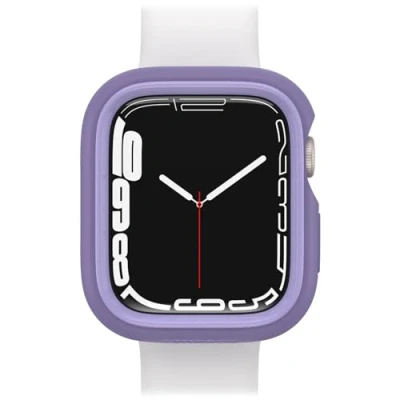 Image de OtterBox Watch Bumper pour Apple Series 9/8/7 45mm, résistante aux Choc, Chutes, Coque Finesse et Protection Montre Apple, protège l’écran Les Bords, Mauve