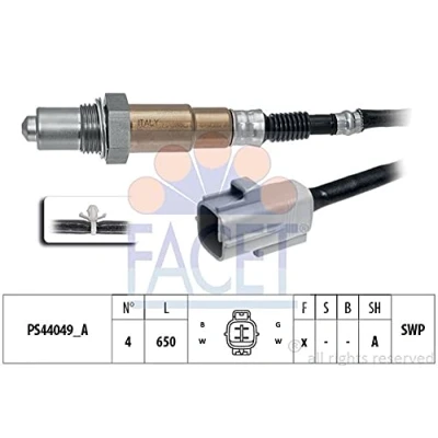 Image de FACET 10.8373 Sonde lambda avec monture Made in Italy OE Equivalent chauffé, planaire, Filetage prégraissé 4 SUZUKI: SWIFT 4, SX4 I 5 portes