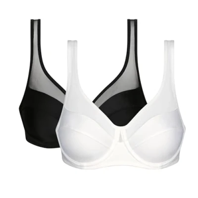 Image de DIM Soutien Gorge Femme avec Armatures Generous Classique Maintien Parfait x2