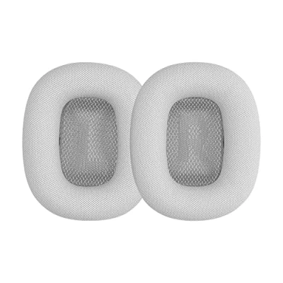 Image de kwmobile 2X Coussinet Compatible avec Apple AirPods Max Coussinets en Mousse pour Casque Audio argenté