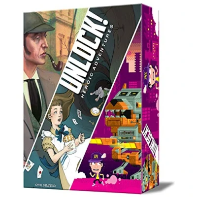 Image de Asmodee Unlock Heroic Adventures ADECUNL05ES Version Espagnole