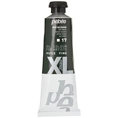 Image de Pébéo Huile Fine XL 37 ml Peinture à l’Huile Verte Vert de Vessie