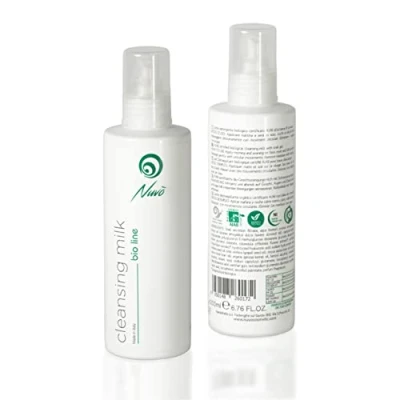 Image de Nuvo&#039; Lait Nettoyant Visage à la Bave d Escargot, Acide Hyaluronique, Élimine les Impuretés Sans Dessécher Peau, Formulation Délicate pour un Nettoyage Quotidien, Made in Italy, 200 ml