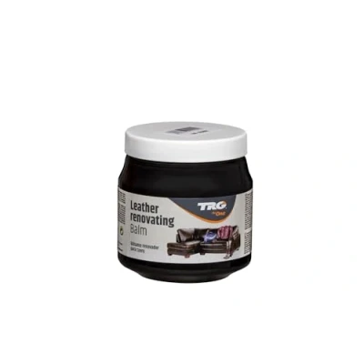 Image de TRG The One Leather Renovating Balm, crème à base de cire, nettoie et nourrit le cuir, Noir (Black), 300 ml