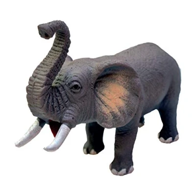 Image de Rep Pals Élephant, Jouet Extensible de Deluxebase. Répliques d&#039;animaux Super Extensibles et réalistes, idéal pour Les Enfants Anti Stress, sensoriel, autisme, tdah, anxiété, Objet Relaxant, Squishy